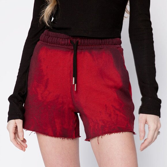 COTTON CITIZEN Brooklyn Shorts in Ruby Mix